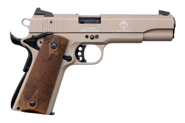 Handguns American Tactical Imports Ready Series 22LR GSG M1911 HGA .22LR 5" BL WDGP 10RD TAN